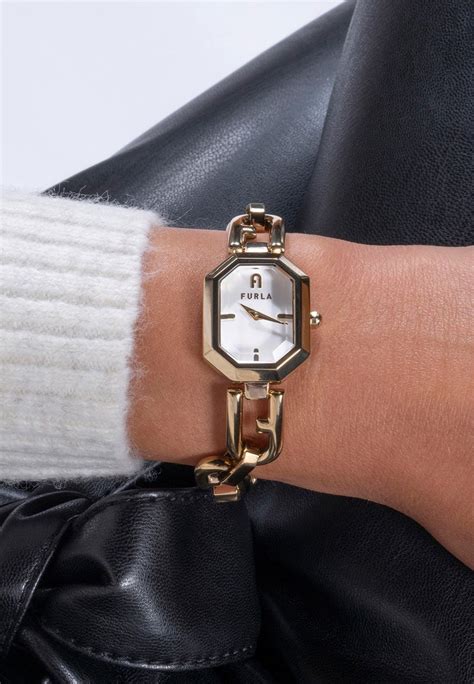 furla octagonal watch.